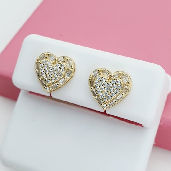 "925 Sterling Silver Cubic Zirconia Earrings, U19254607 - Picture 8 of 11